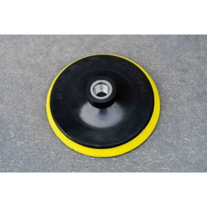 5'' Soft Backed Resin Backing Pad - Yellow