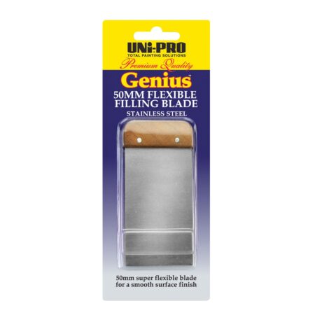 Genius Flexible Filling Blades Stainless Steel Timber 3 Pcs