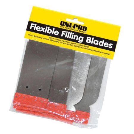 UNi-PRO Flexible Filling Blades Set - Carbon steel 4 Pcs