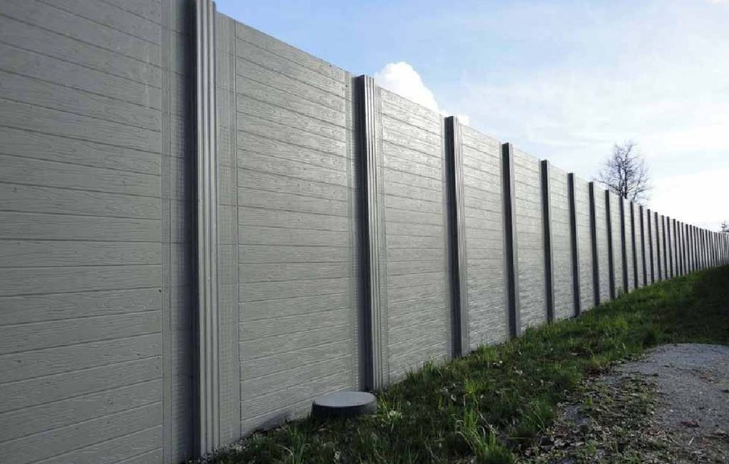sound barrier panels with GFRC image