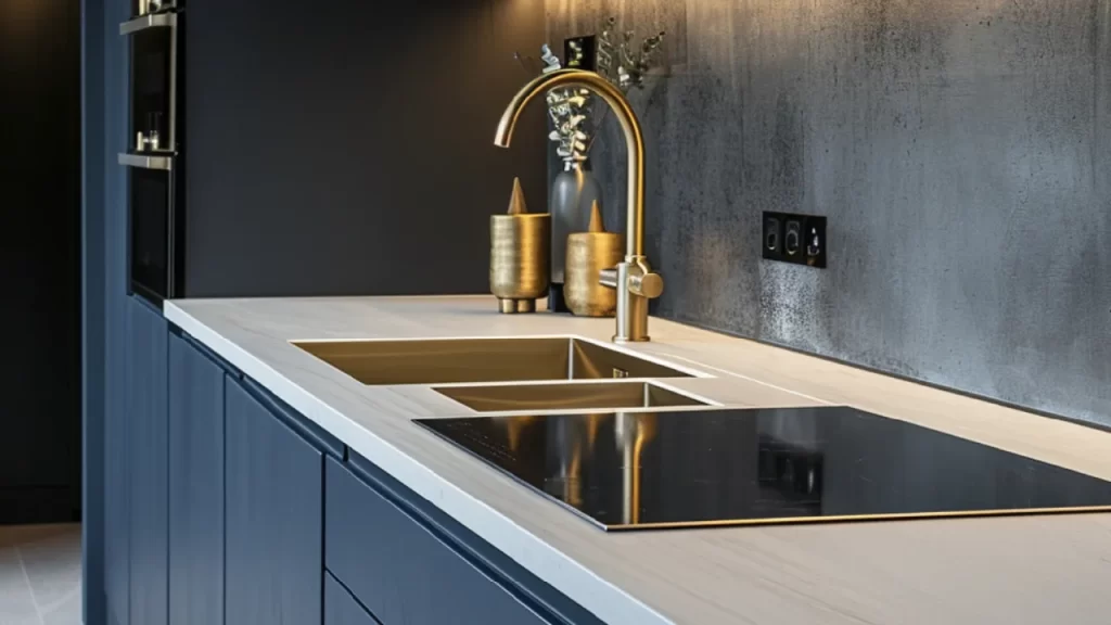 Integrated Sink Concrete Benchtop image