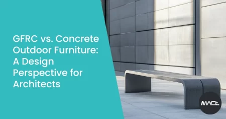 GFRC vs. Concrete Outdoor Furniture A Design Perspective for Architects image